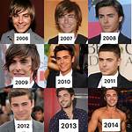 39 Photos of Zac Efron Through the Year's