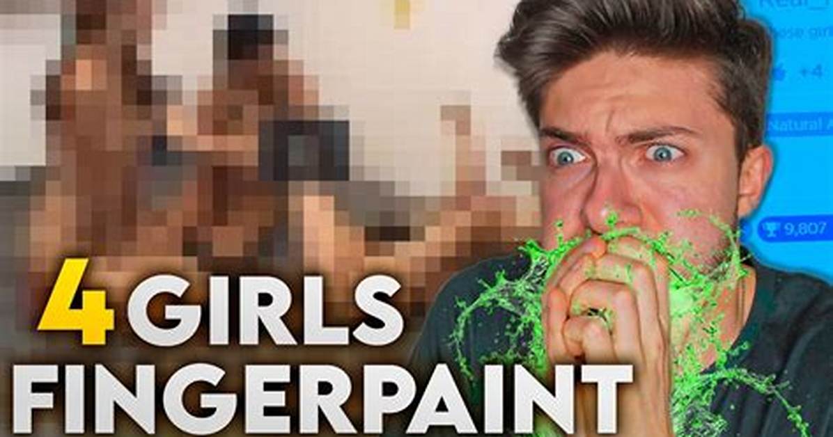 4 Girls Finger Paint: Unleashing Creativity Through Art