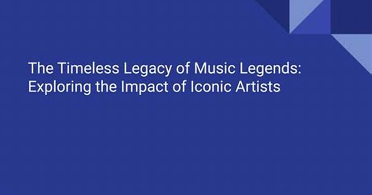 Age, Legacy, and Timeless Music