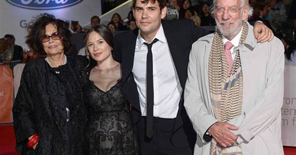 All About Donald Sutherland's Wives: a Comprehensive Guide