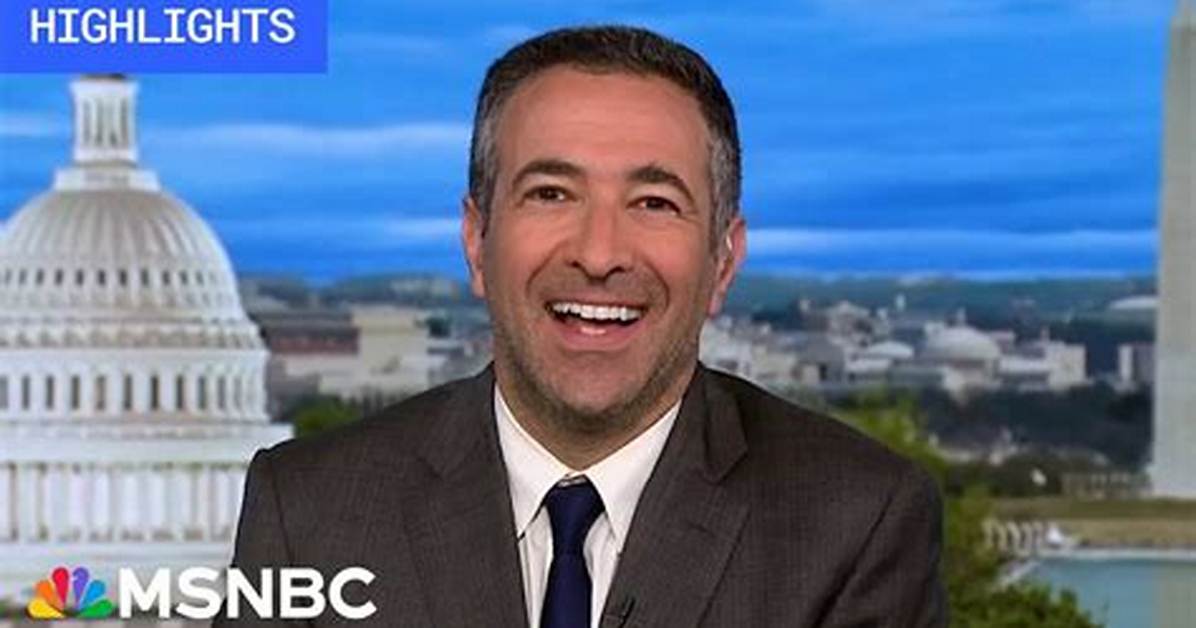 Ari Melber & Msnbc: What's Next? - Latest News & Updates