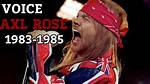Axl Rose: the Iconic Voice of Rock 'N' Roll