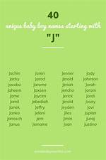 Best Boy Names Starting with J | Ultimate Guide