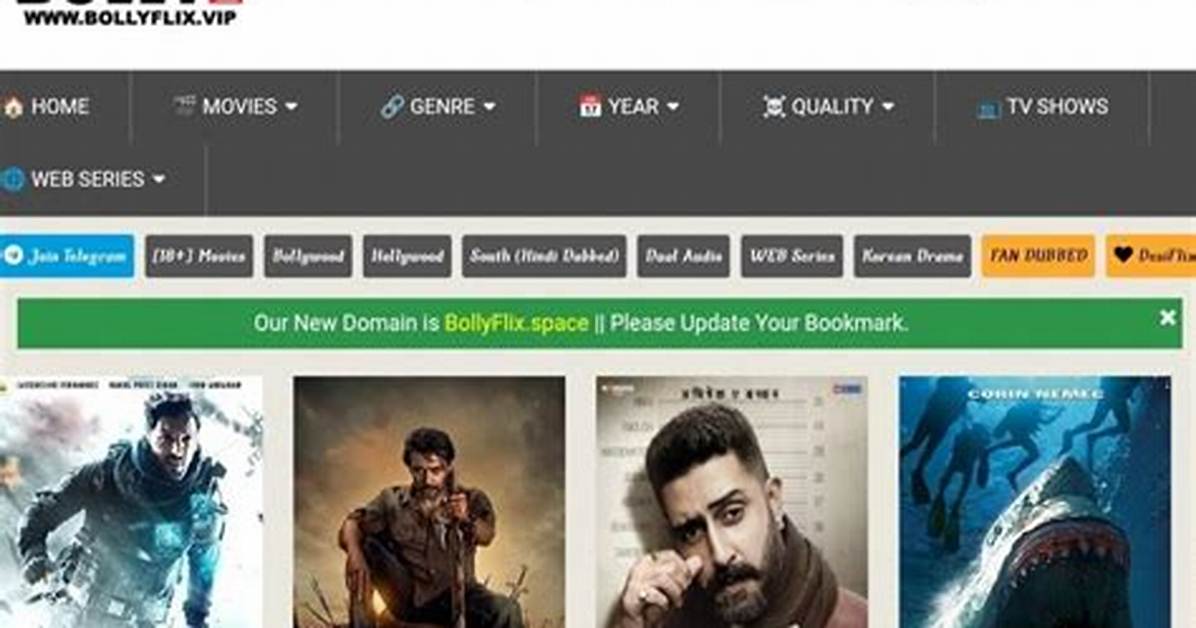 Bollyflix: Your Ultimate Destination for Latest Bollywood Movies and Shows