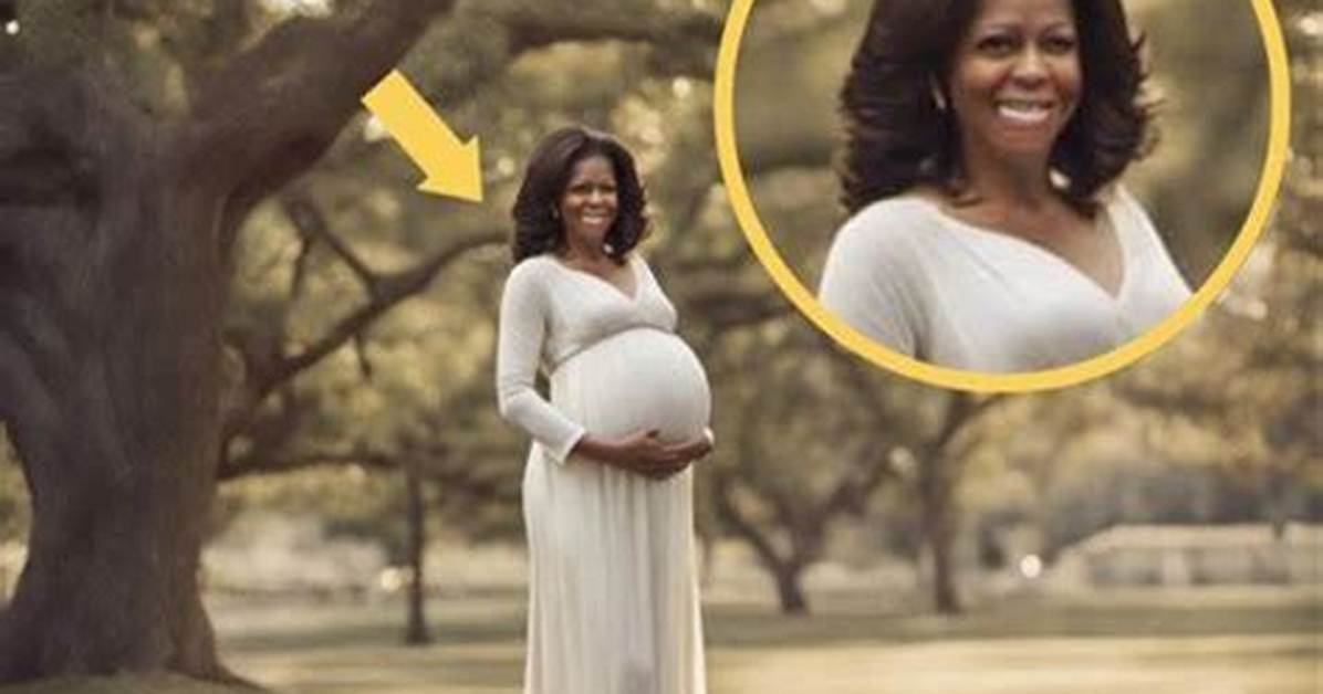 Captivating Moments: Images of Michelle Obama Pregnant