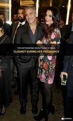 Capturing Joy: Amal Clooney's Pregnancy Journey Through Photos