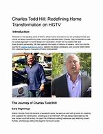 Charles Todd Hill: the Journey of Mr. Flip It