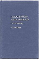 Cleary Gottlieb Steen & Hamilton: a Comprehensive Overview