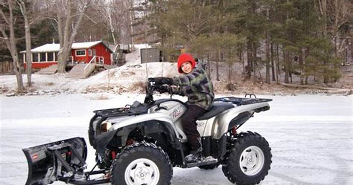 Convert Your Atv into a Snowmobile with the Can-Am Apache Track System