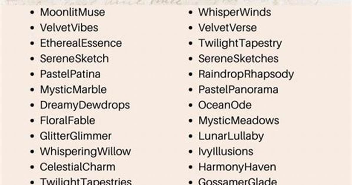 Creative and Playful Fun Usernames for Everyone