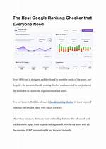 Discover Your Google Ranking: the Ultimate Checker Software