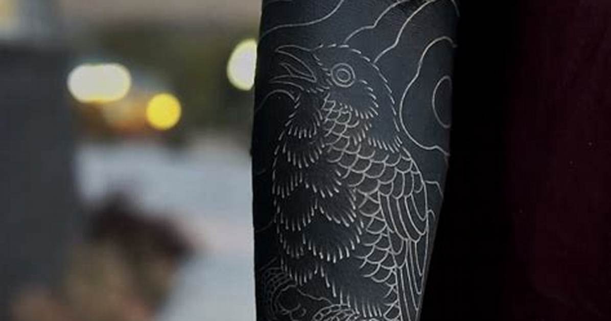 Discovering the Depths of Blackout Tattoo Ideas