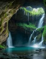 Discovering the Enigmatic Beauty of Underground Waterfalls