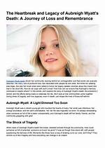 Discovering the Journey of Aubreigh Wyatt: Who Found Her?