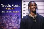 Discovering Travis Scott's Height: a Closer Look at the Rapper's Physical Presence