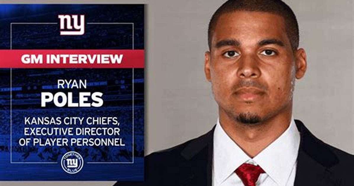 Expert Nfl Executive Ryan Poles Resume: Experience and Qualifications