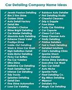 Exploring Creative Detailing Name Ideas for Your Business