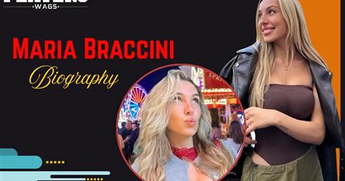 Exploring Maria Braccini's Net Worth: a Comprehensive Look