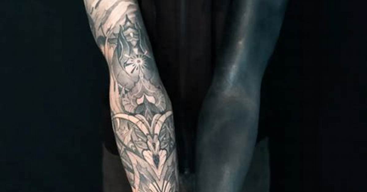 Exploring the Intriguing World of Blackout Tattoos