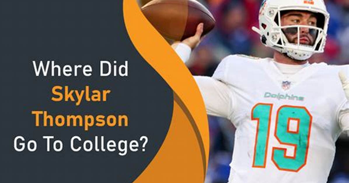 Exploring the Life of Skylar Thompson's Wife