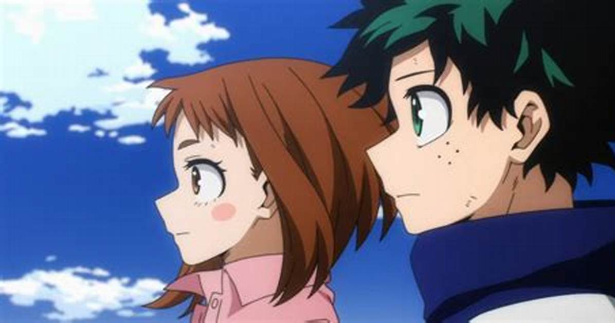 Exploring the Sweet Moment: Uraraka and Deku's Kiss