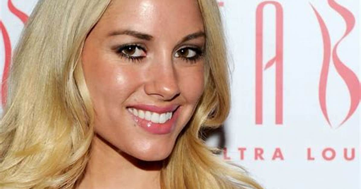 Heather Rae Young Doesn't Regret Posing Nude for 'Playboy'