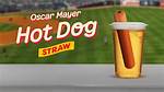 Hot Dog Straws by Oscar Mayer