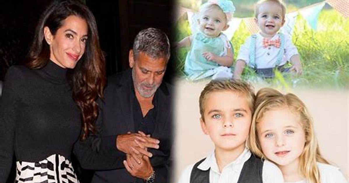 How George Clooney's Kids Are Growing up Today