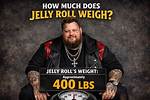 How Much Does Jelly Roll Weigh? the Truth Behind His Amazing Transformation