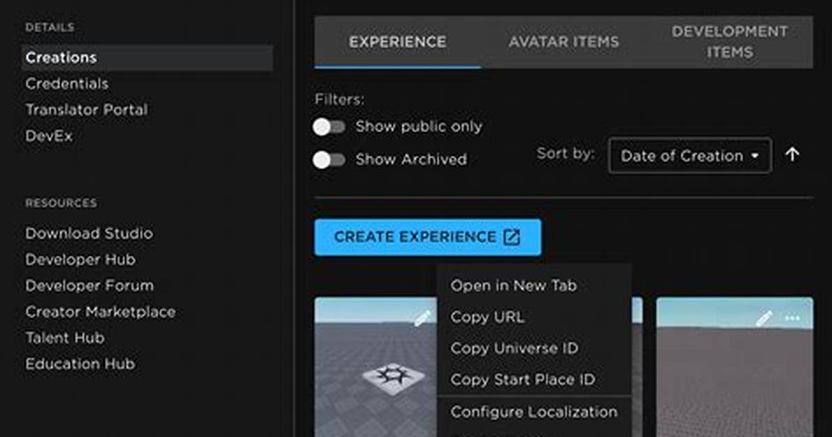 How to Master Your Https: //Create. Roblox. Com Dashboard Creations: a Comprehensive Guide