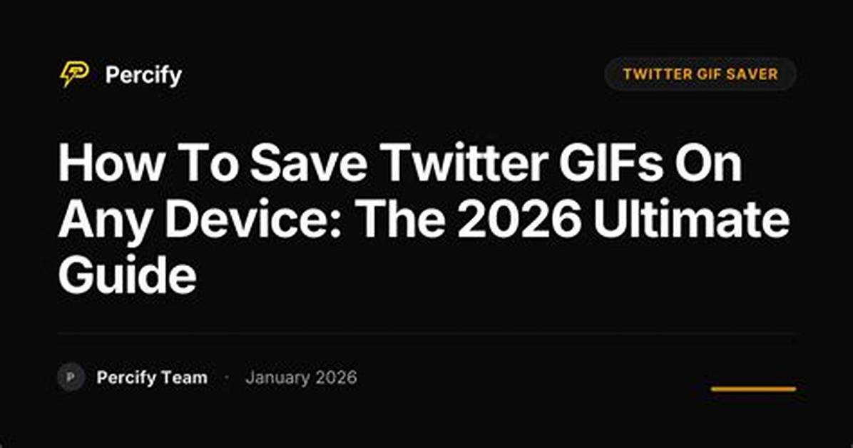 How to Save Any Gif from Twitter on Your iPhone, Android, or Computer