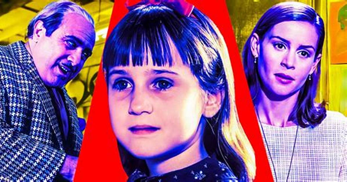Lets See How the Cast of Matilda Looked in 1996 vs Now