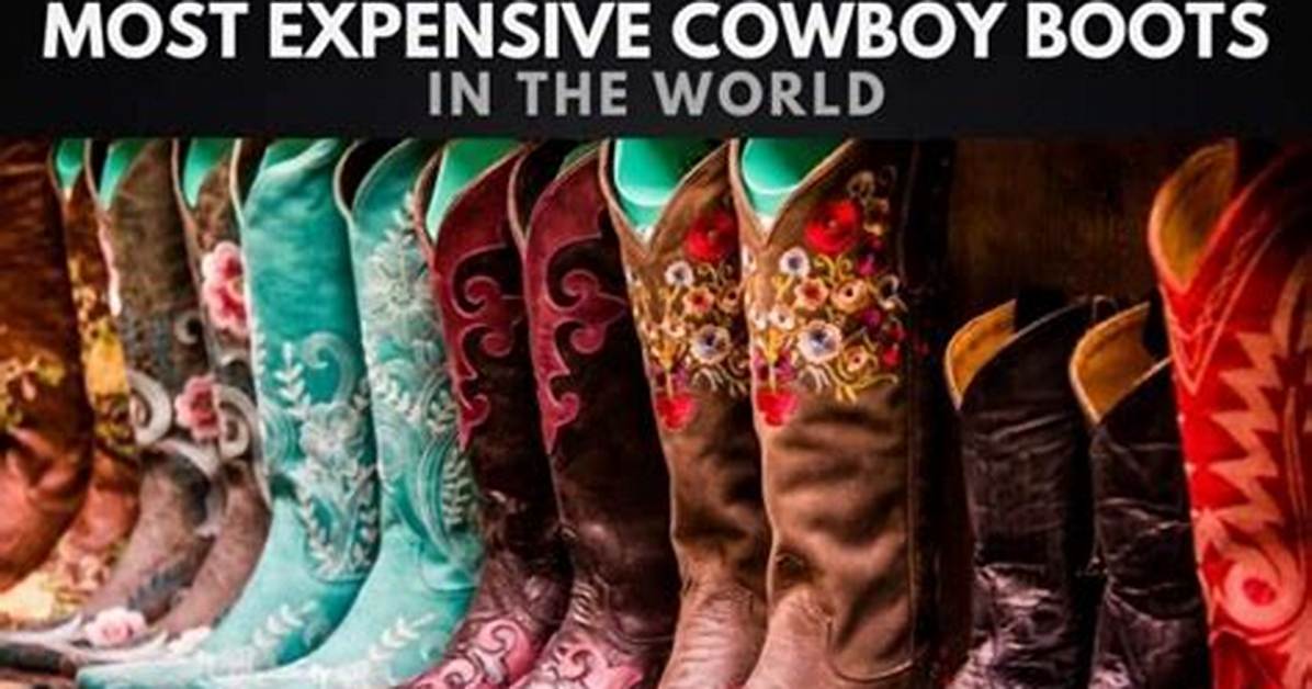 Most Expensive Cowboy Boots in the World