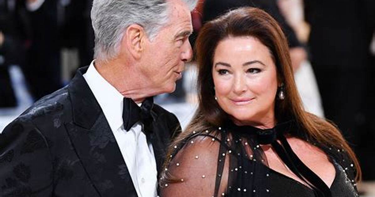 Pierce Brosnan and Wife Look Stunning on Romantic Beach Getaway