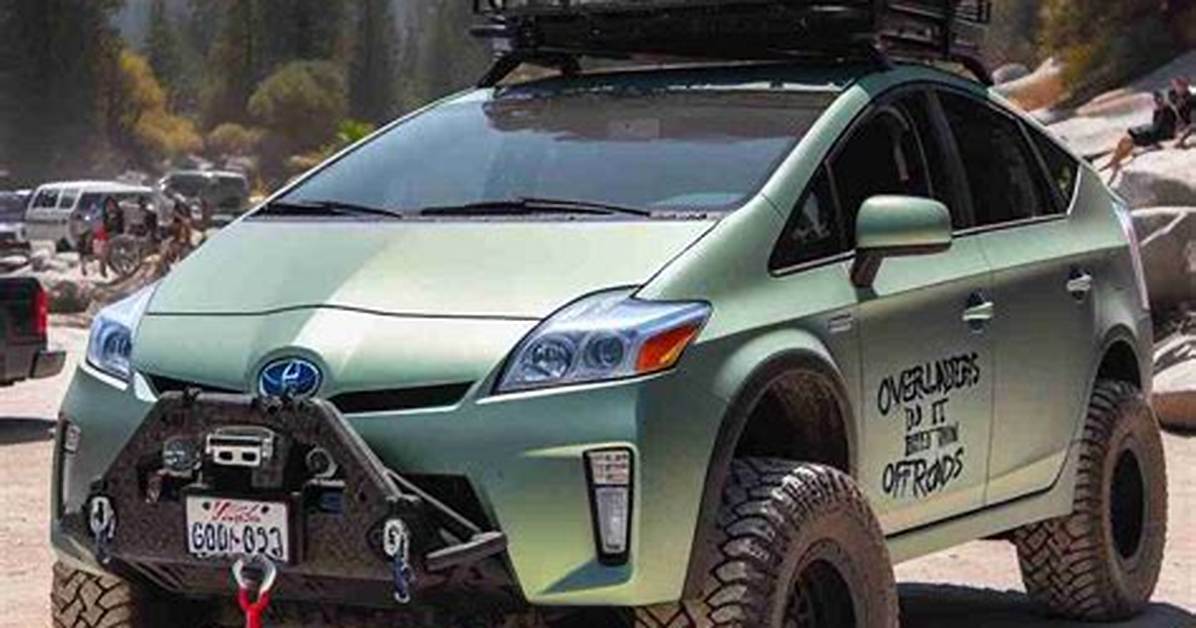 Prius with Lift Kit Prius Front