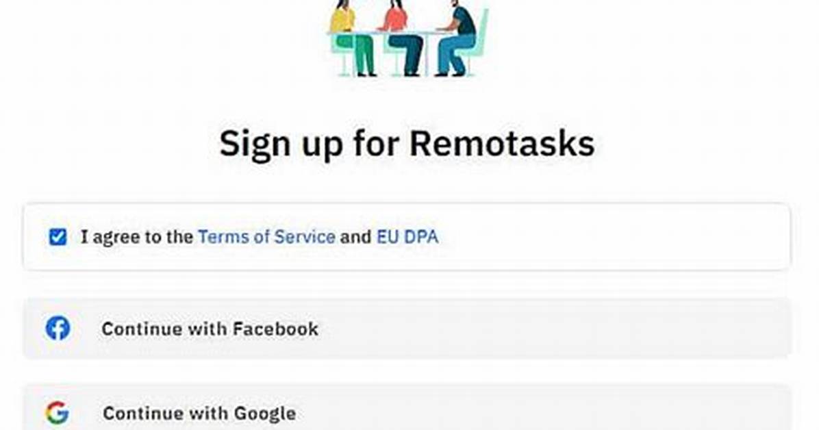 Remotasks Sign Up