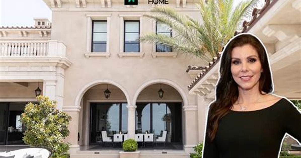 Rhoc: How Much Is Heather Dubrows House? Stars Wealth Explored! Thu 2 December 2021 23:51