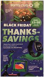 Savings Galore: Unveiling Sam's Black Friday Deals
