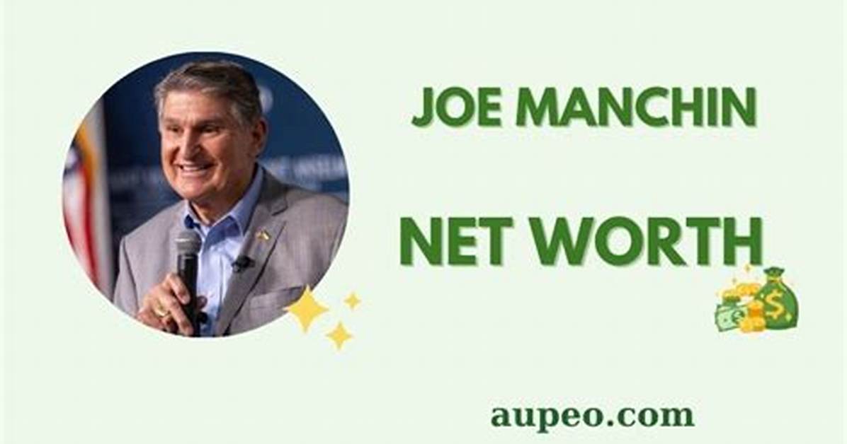Senator Joe Manchin Net Worth, Twitter- When Is He up for Election?