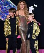 Shakiras Sweetest Photos with Her Kids Milan and Sasha Hollywood Life