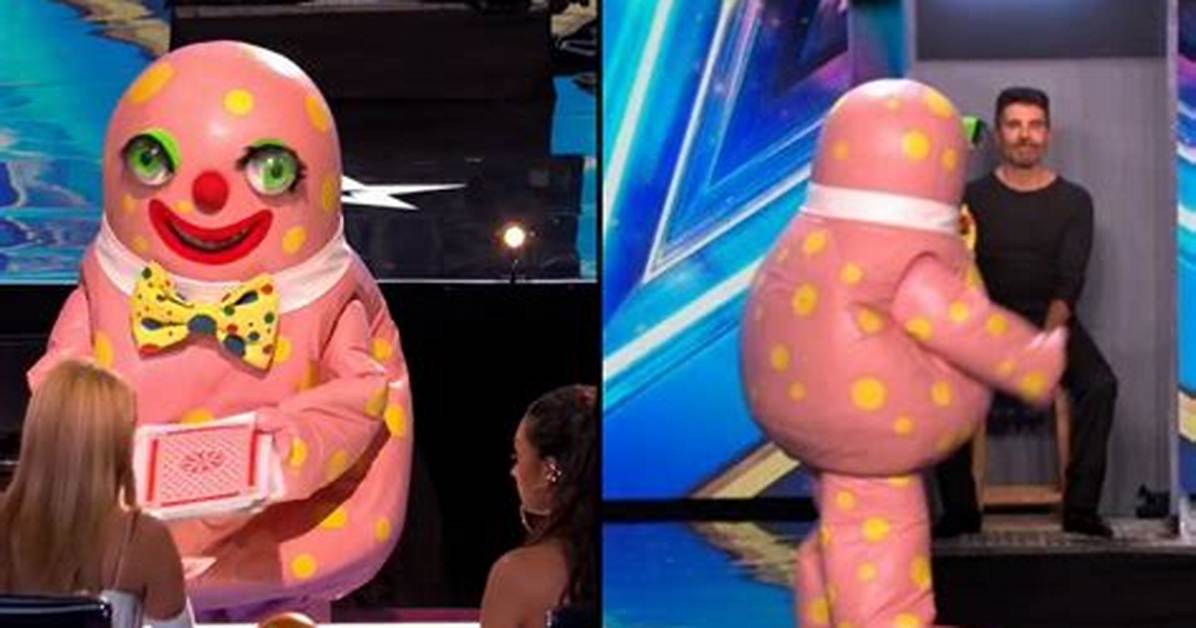 Simon Cowell and Mr. Blobby: an Unlikely Pairing in Entertainment