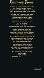 Soul Asylum Runaway Train Lyrics