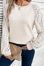 Stylish Eyelet Tunic Top: Enhance Your Wardrobe Today