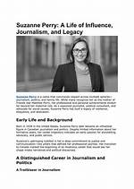 Suzanne Perry: the Life and Career of a Remarkable Woman
