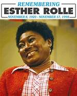 **The Legacy of Actress Esther Rolle: a Trailblazer in Film and Television**