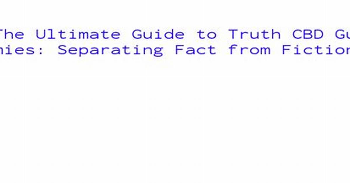 The Ultimate Guide to Uncovering the Truth