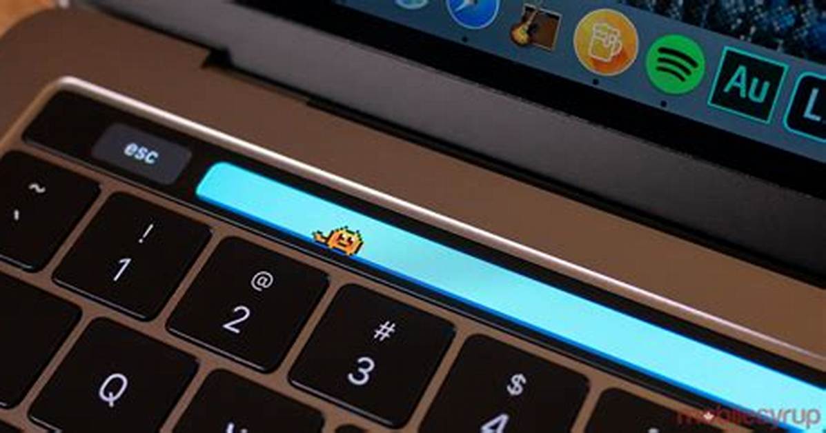 This App Turns the Macbook Pro Touchbar into a Piano
