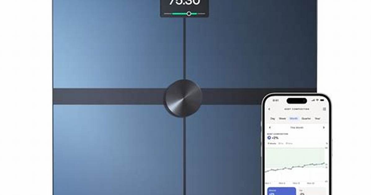 This Withings Smart Scale Is Discounted for Black Friday