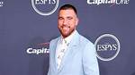 Travis Kelce Gifted on the Map Friendship Bracelet from a Swiftie ·