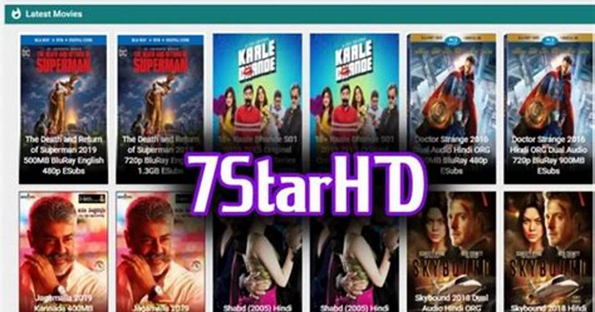 Ultimate Guide to 7Starhd Movie: Everything You Need to Know
